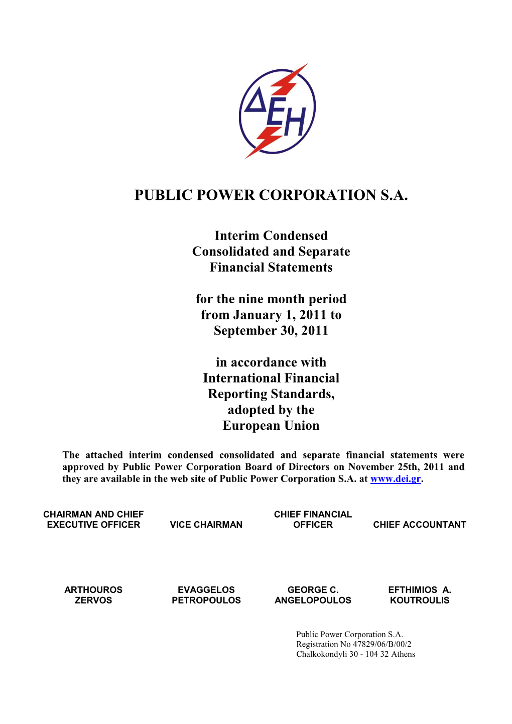 Public Power Corporation S.A