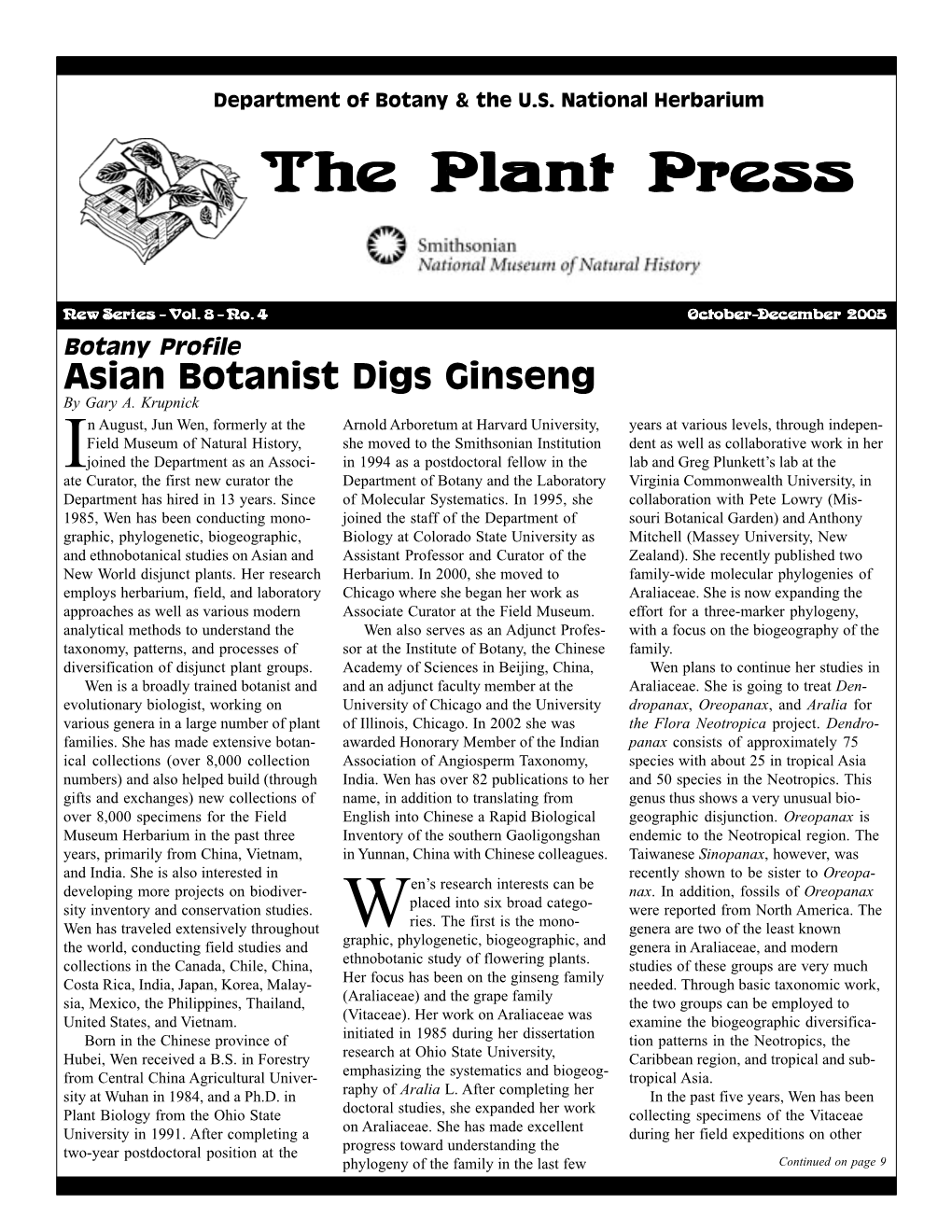 2005 Vol. 8, Issue 4