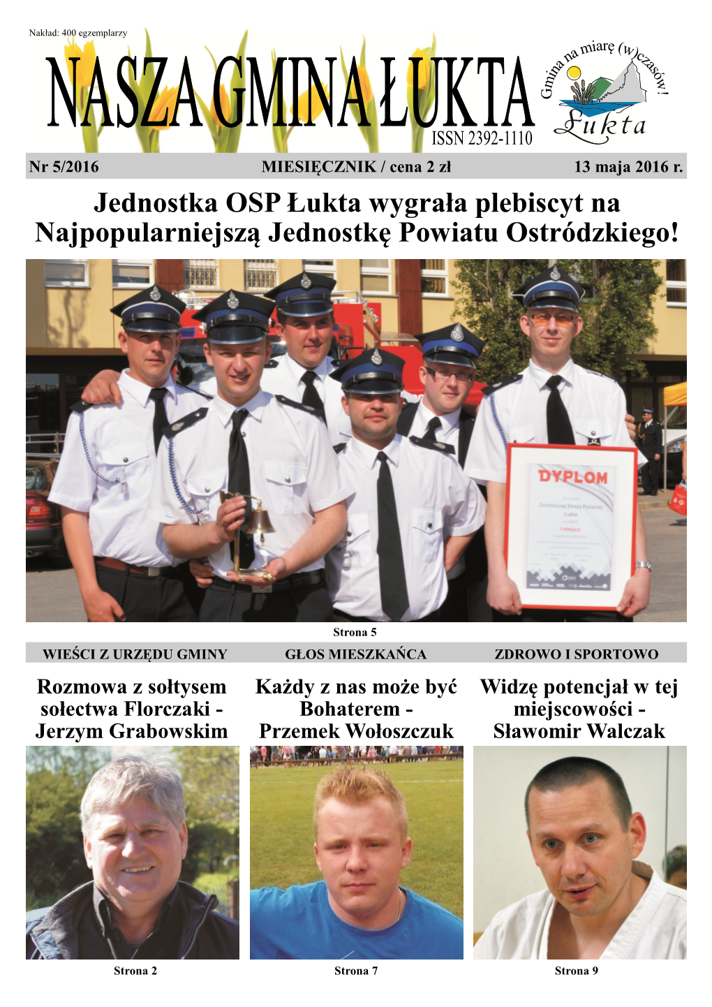 Jednostka OSP Łukta Wygrała Plebiscyt Na Najpopularniejszą Jednostkę Powiatu Ostródzkiego!