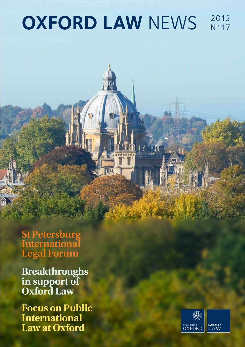 Oxford Law News 2013