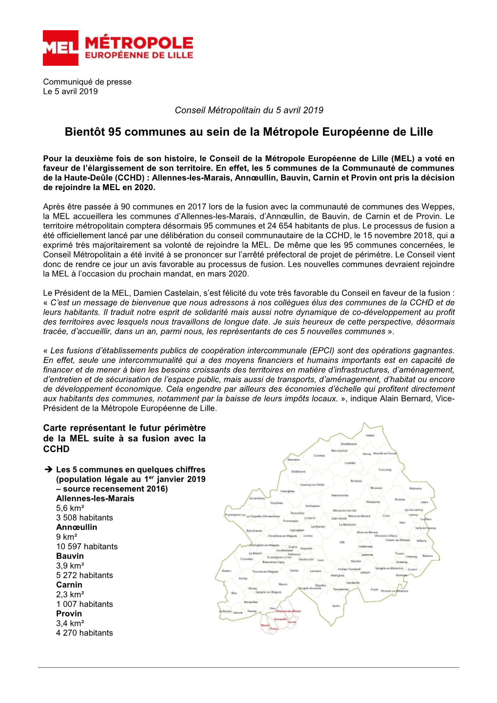 PROJET CP V6 Fusion MEL-CCHD 050419