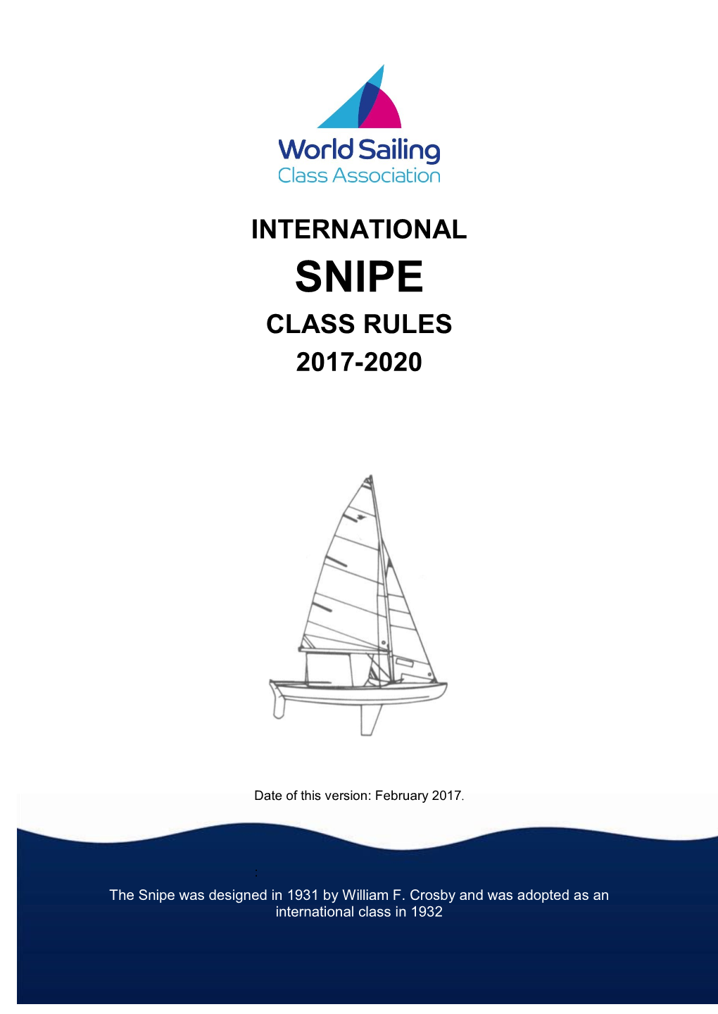 International Class Rules 2017-2020