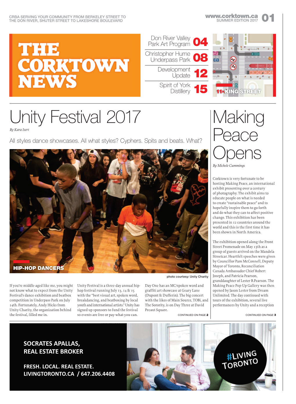 Unity Festival 2017 Making Peace Opens