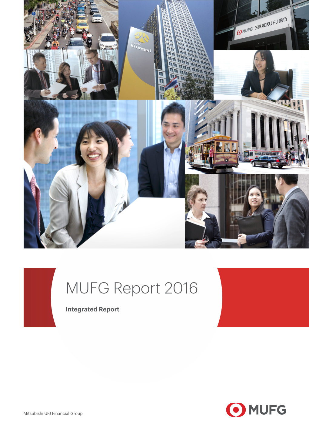 MUFG Report 2016 Integrated Report