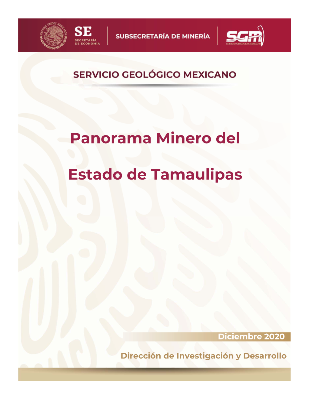 Panorama Minero Del Estado De Tamaulipas