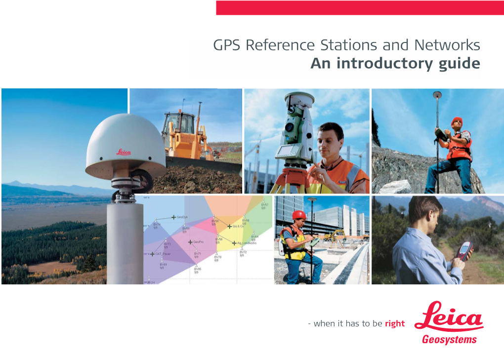 GPS Reference Stations and Networks an Introductory Guide