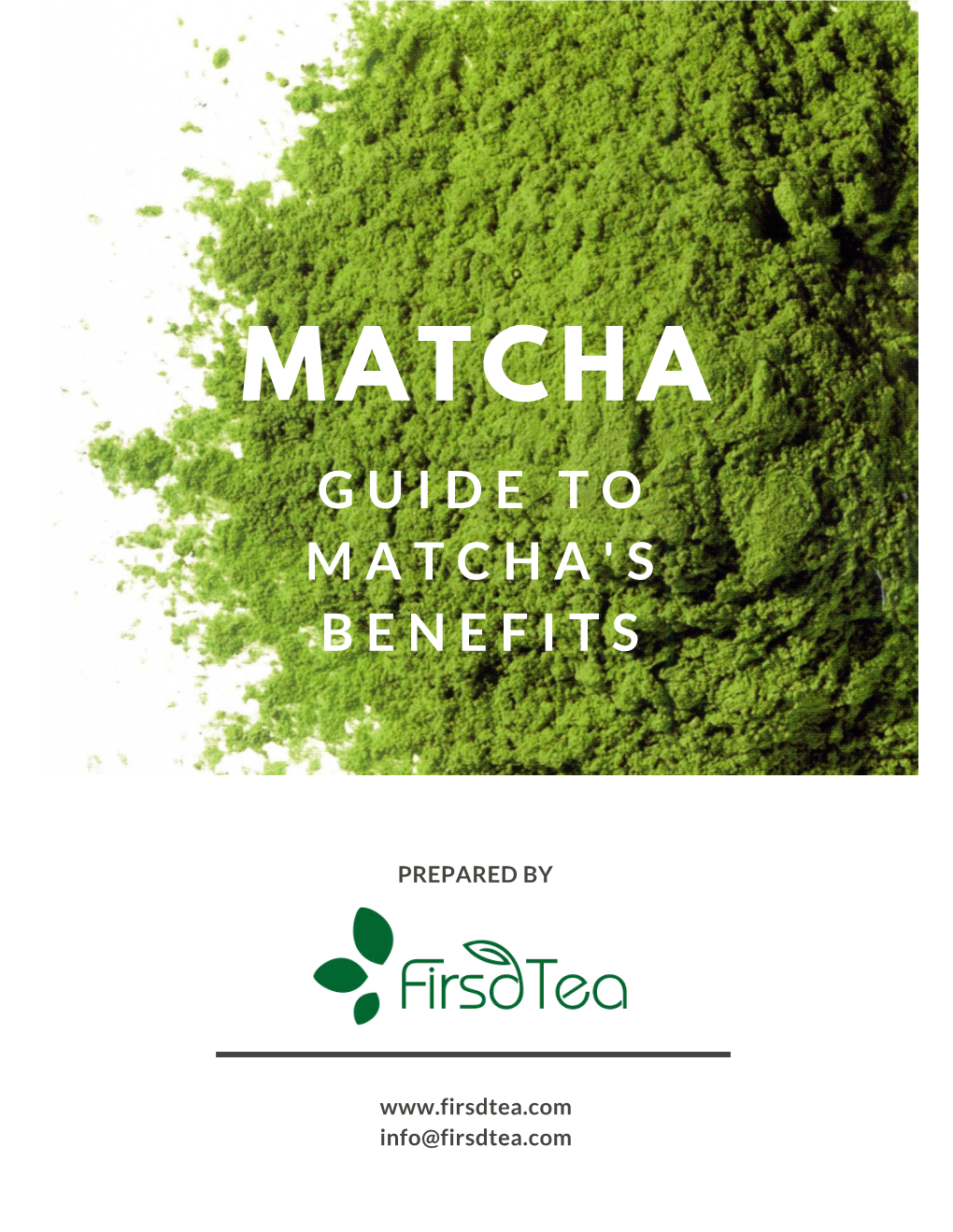 Matcha Guide Firsd Tea 2019.08.27