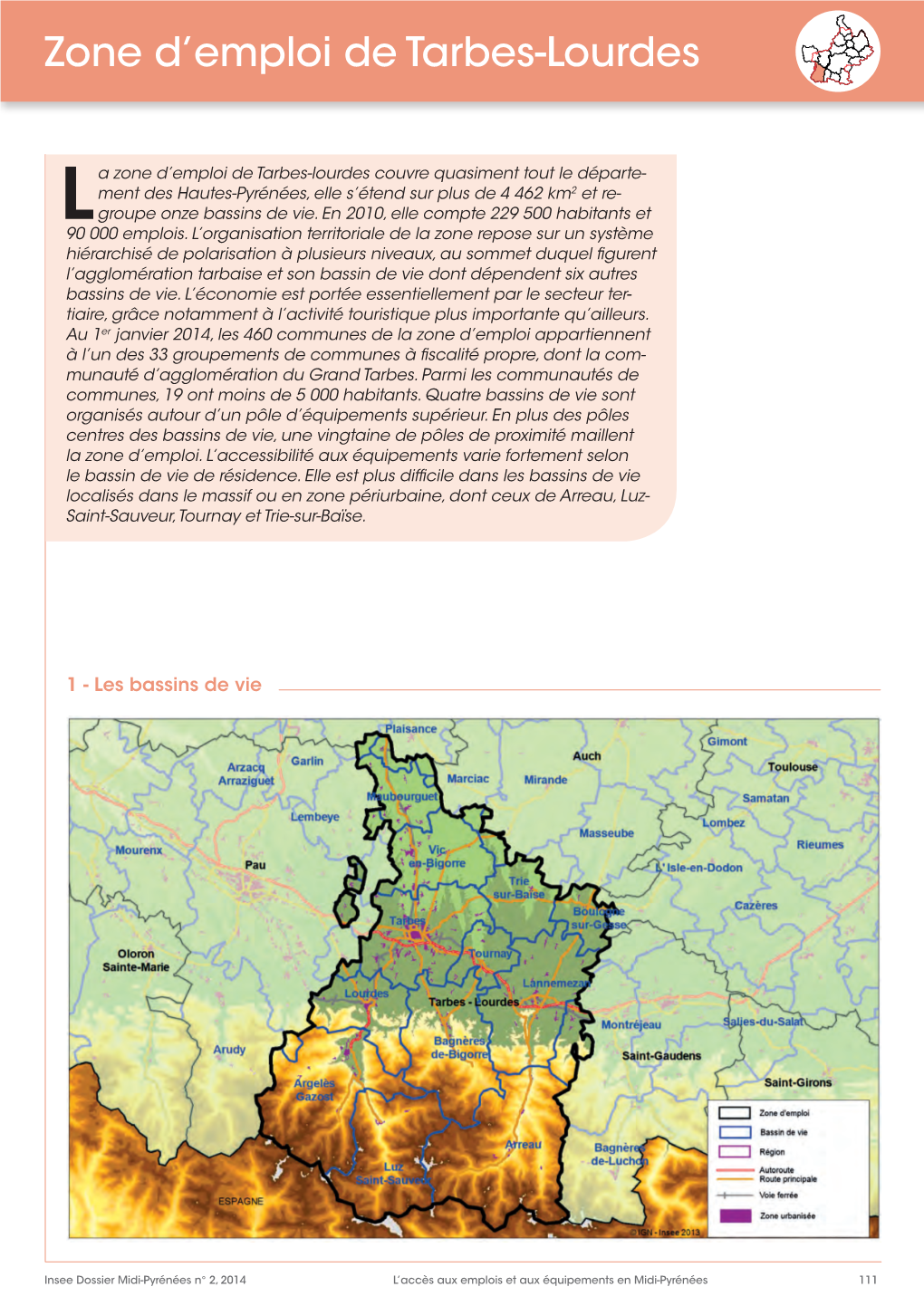 Zone D'emploi De Tarbes-Lourdes