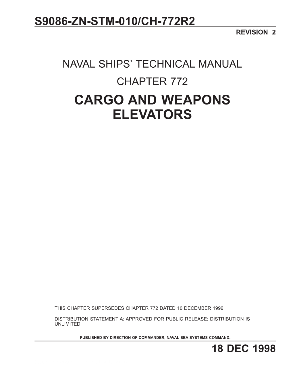 Chapter 772 Cargo and Weapons Elevators