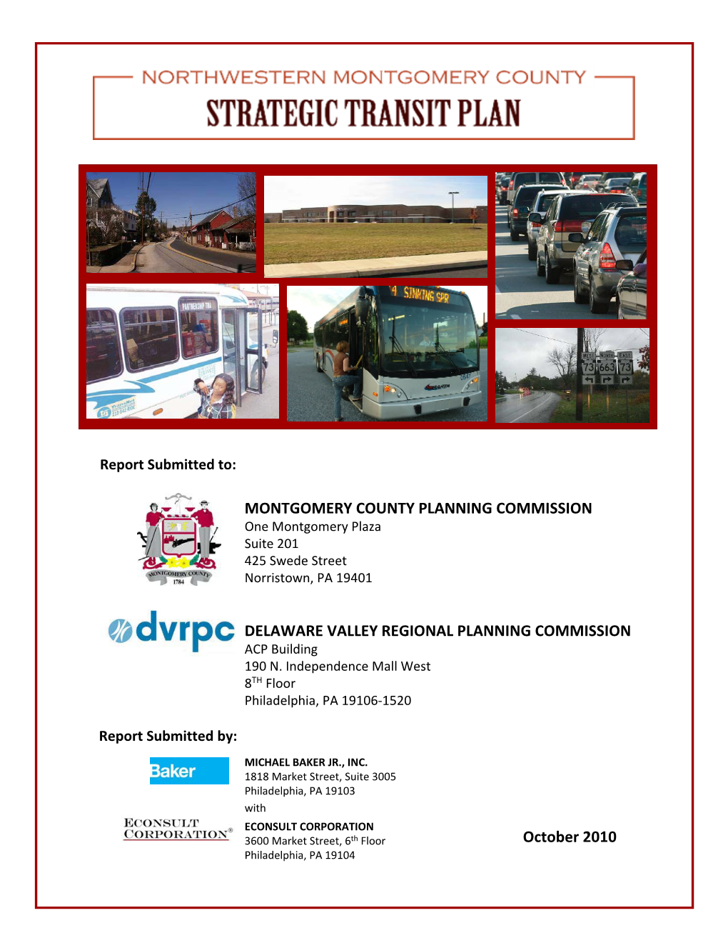 Northwestern Montgomery County Strategic Transit Plan