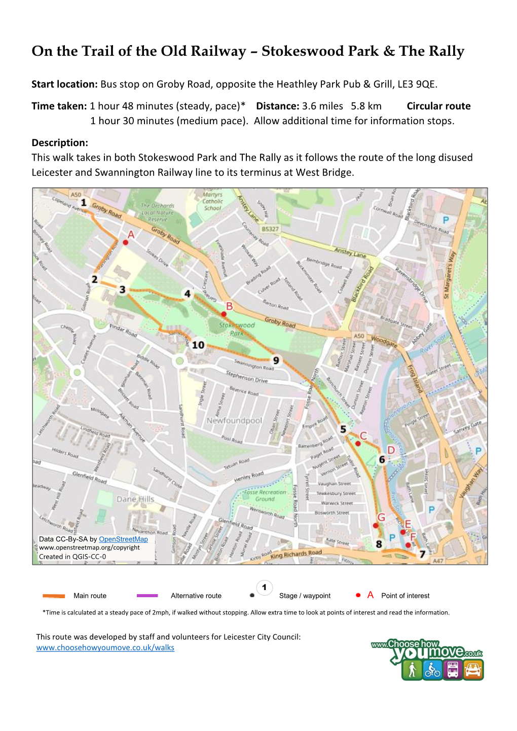 On the Trail of the Old Railway – Stokeswood Park & the Rally