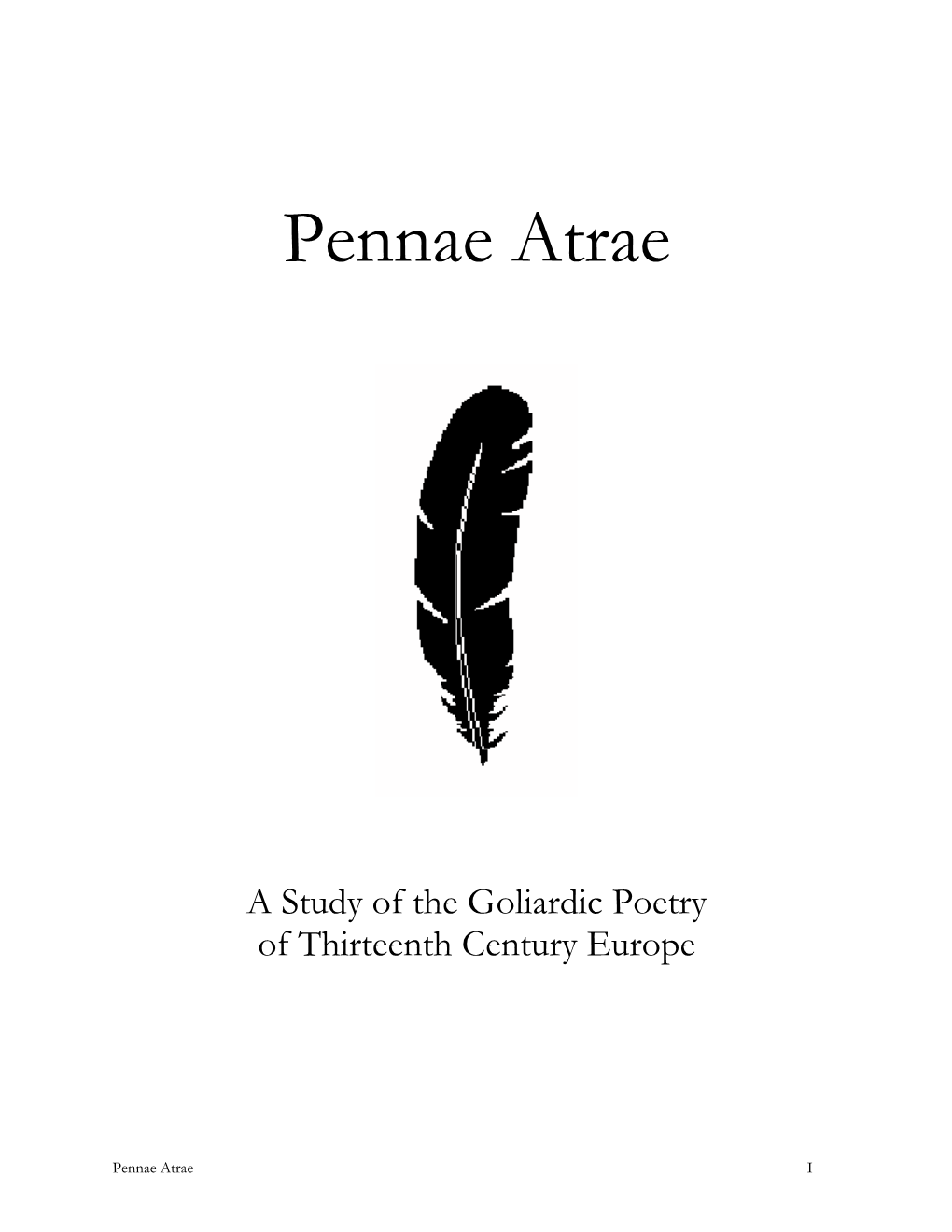 Pennae Atrae