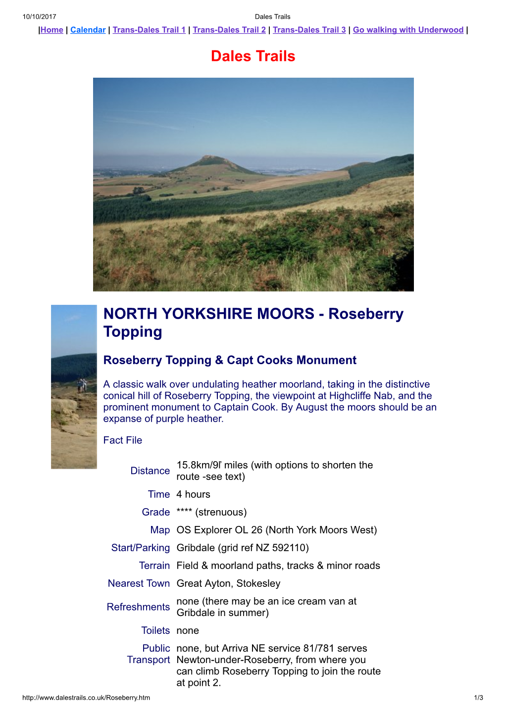 Roseberry Topping