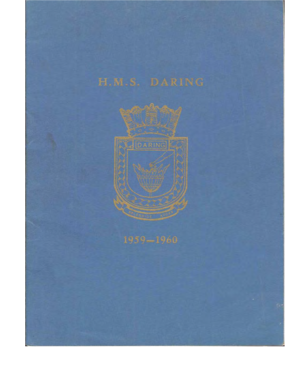 Hms Daring 1959-1960