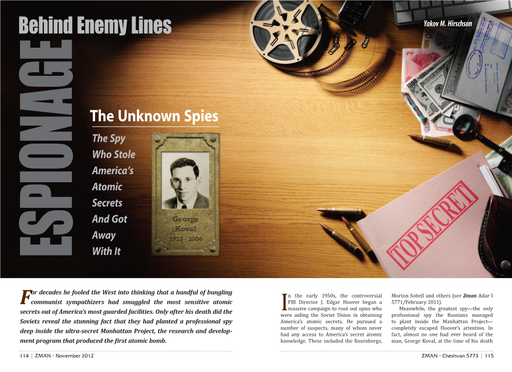 The Spy Who Stole America's Atomic Secrets and Got Away with It