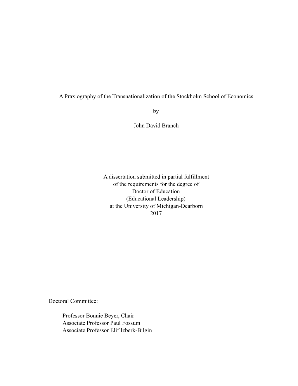 Dissertation Final John Branch.Pdf