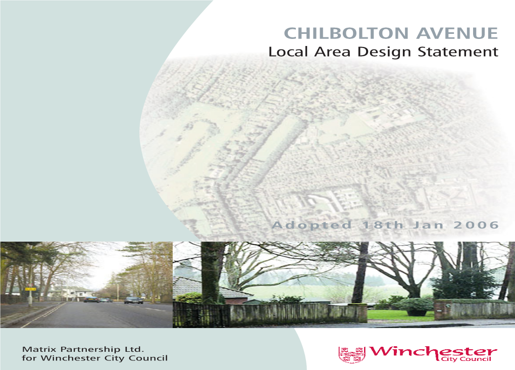 CHILBOLTON AVENUE Local Area Design Statement