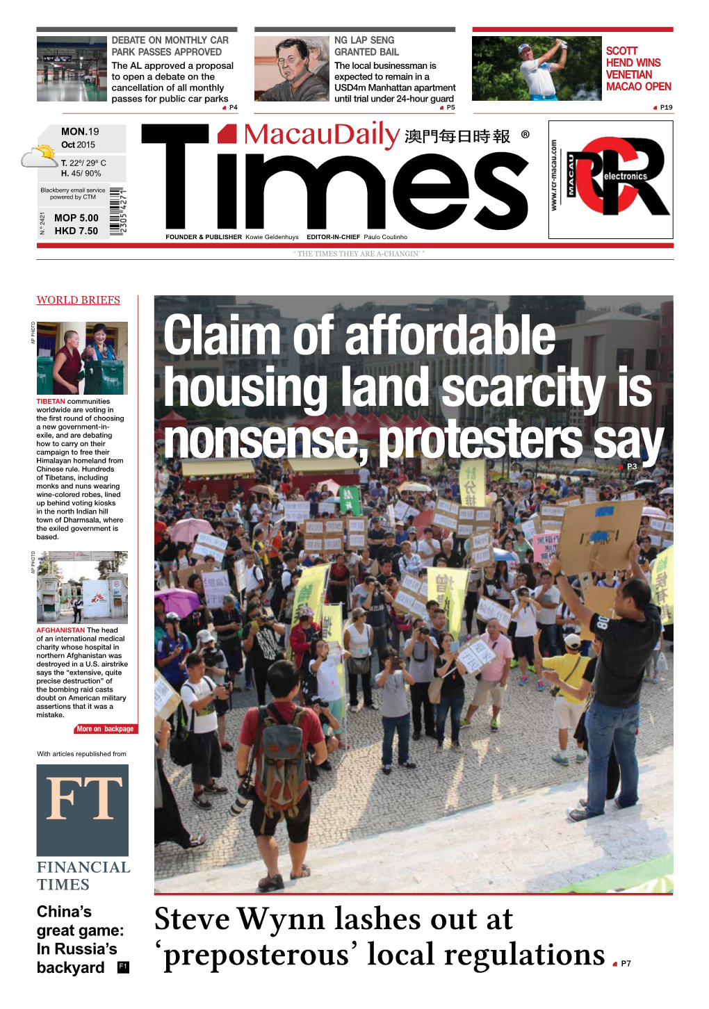 Claim of Affordable Housing Land Scarcity Is Nonsense, Protesters Say