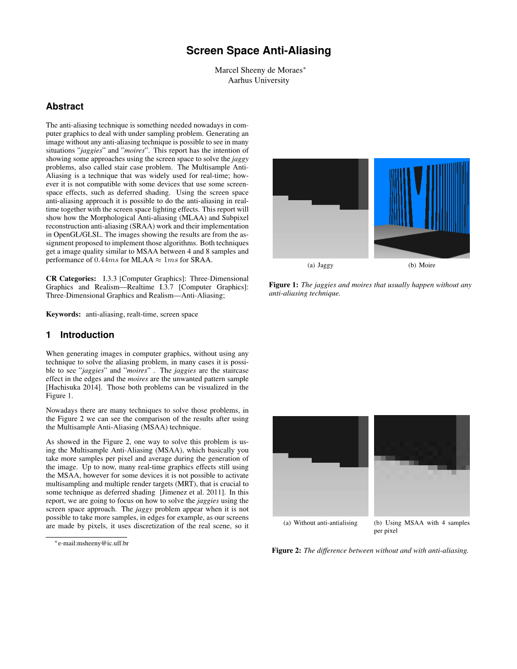 Screen Space Anti-Aliasing