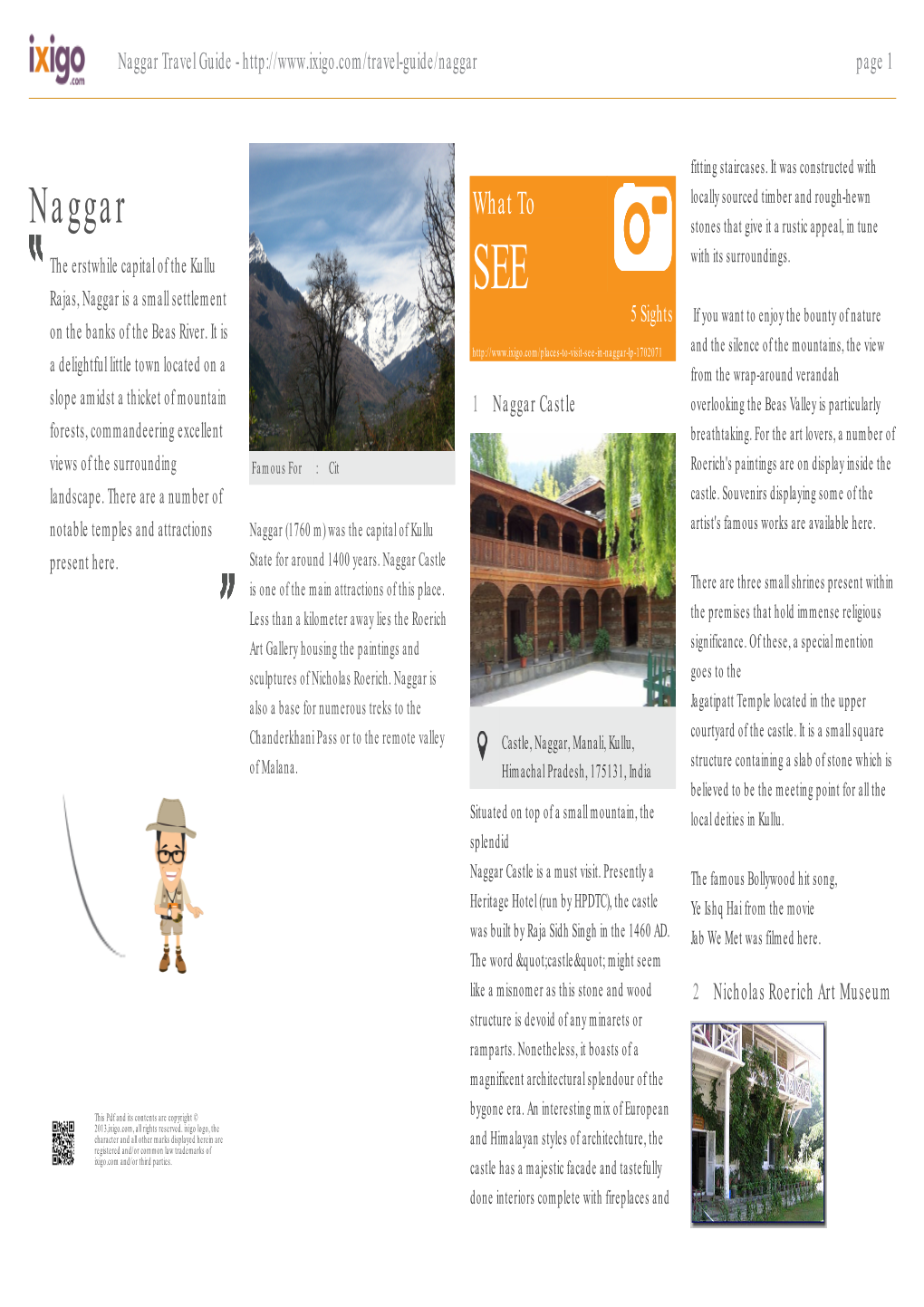 Naggar Travel Guide - Page 1