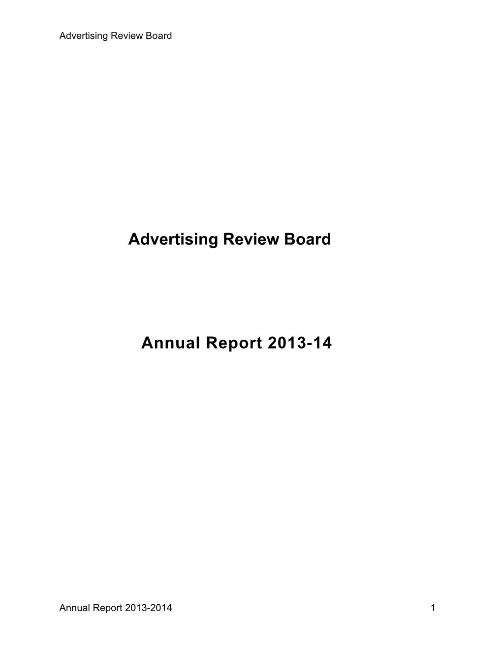 Advertising Review Board