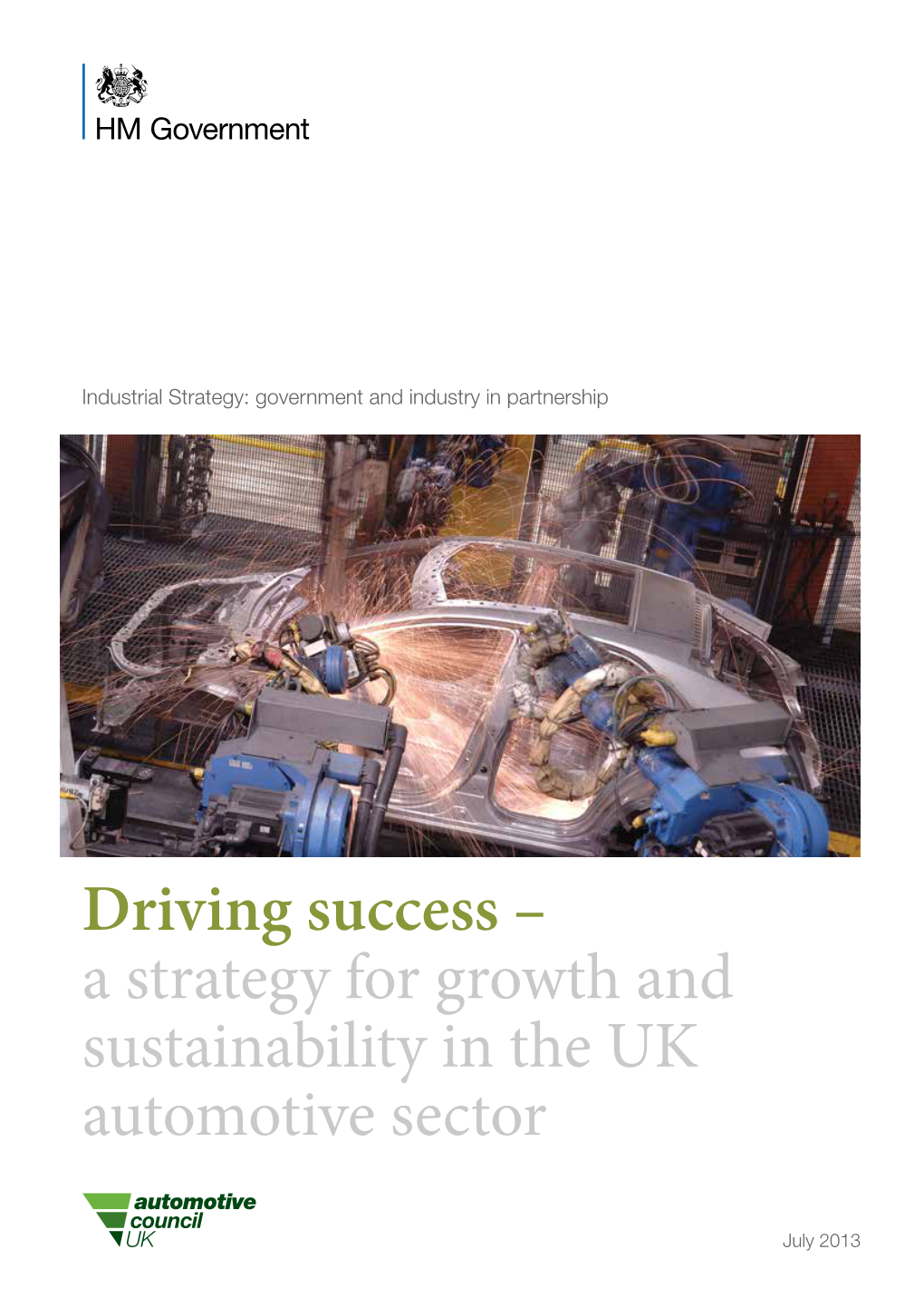 Driving Success – a Strategy for Growth and Sustainability in the UK Automotive Sector