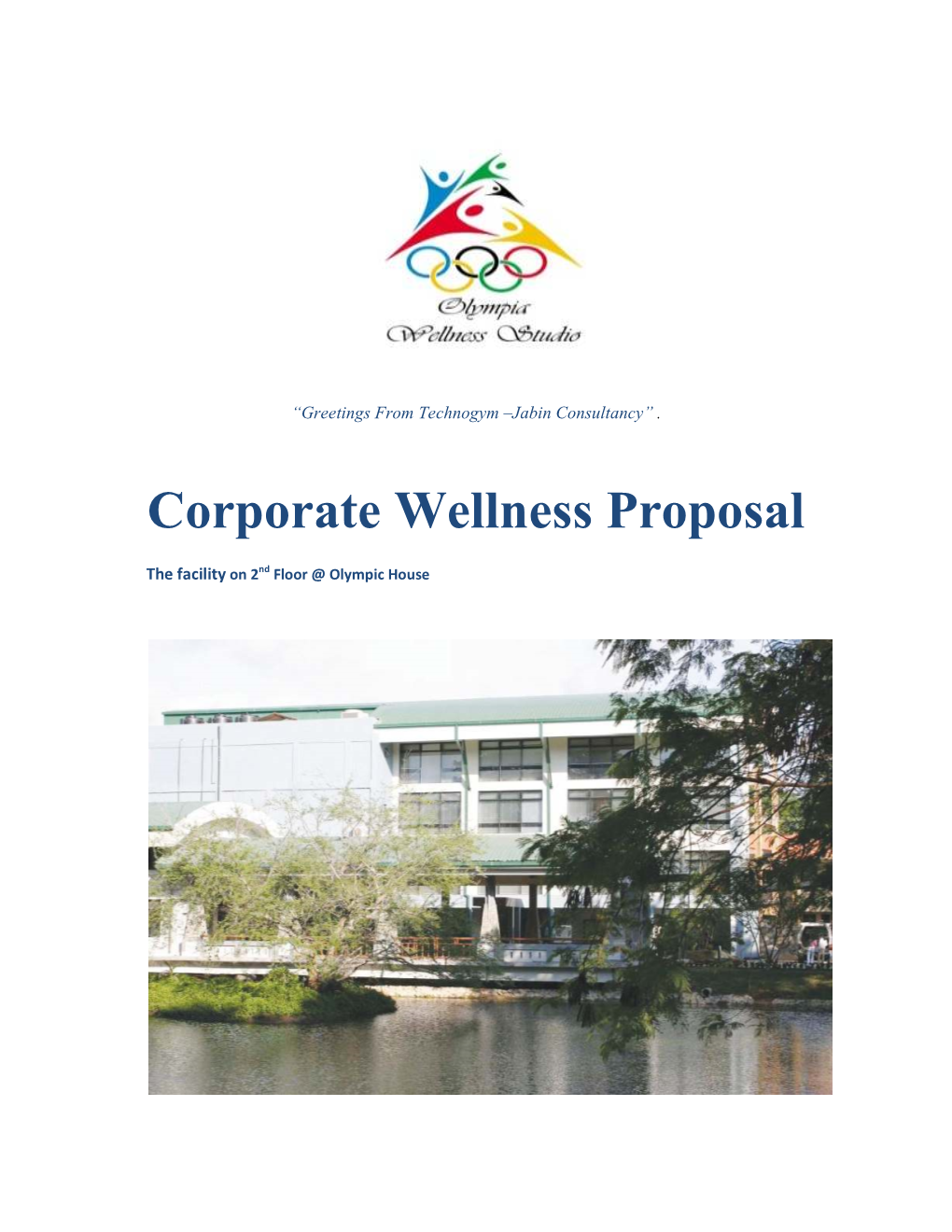 Corporate Wellness Proposal