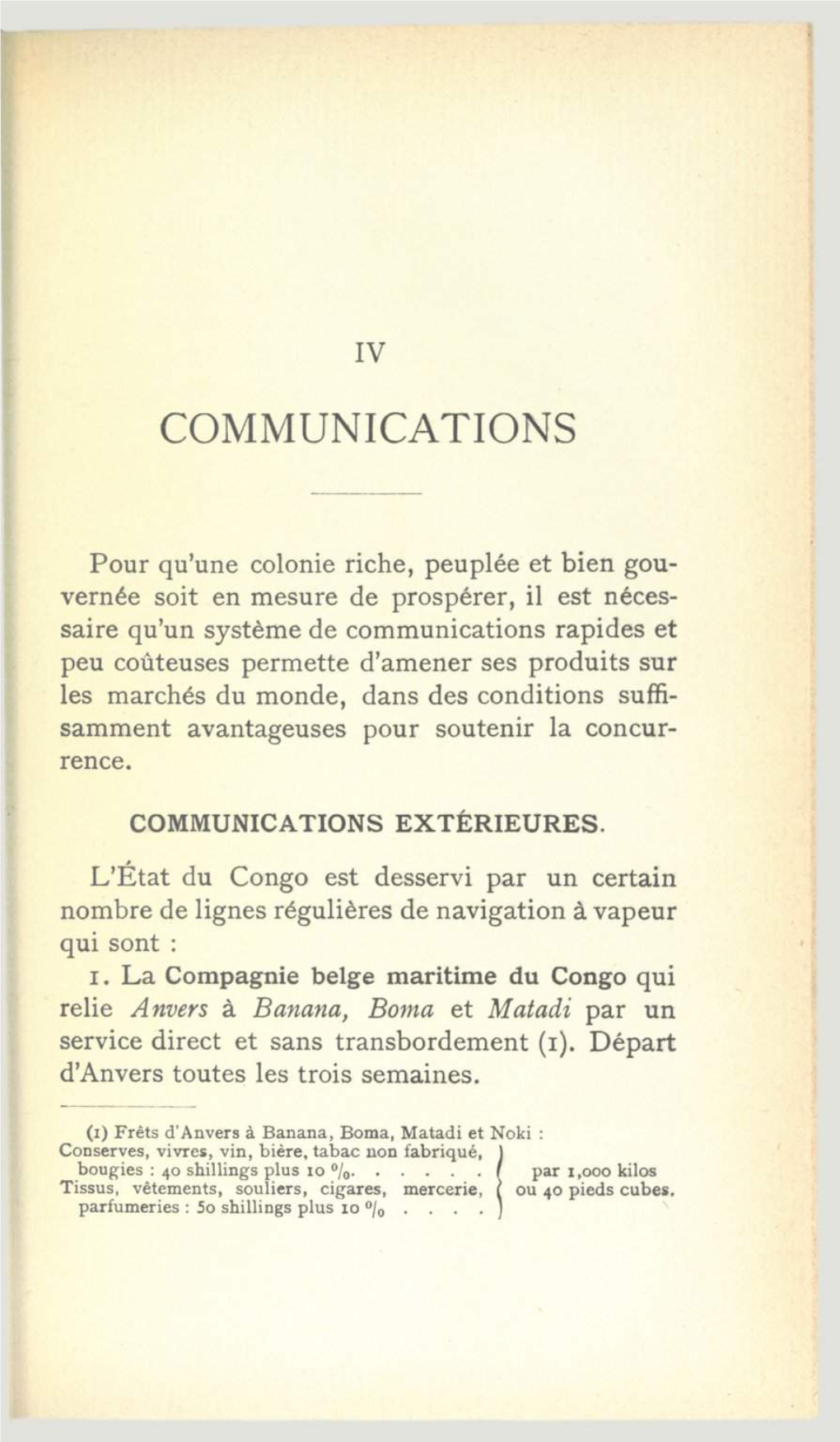 Communications