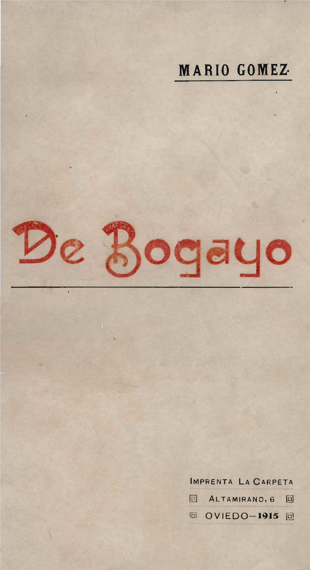 De Bogayo (1915)