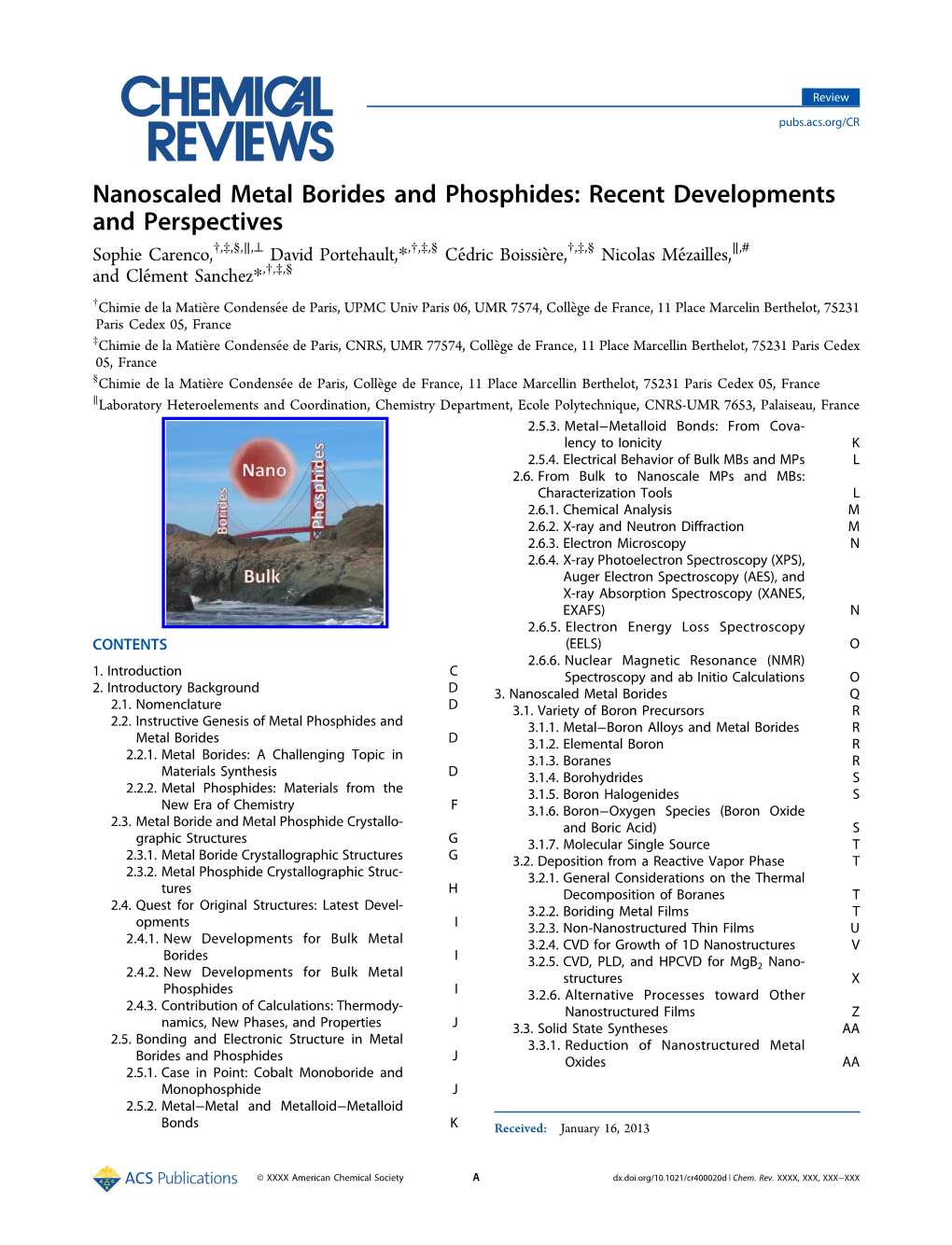 Nanoscaled Metal Borides and Phosphides: Recent Developments