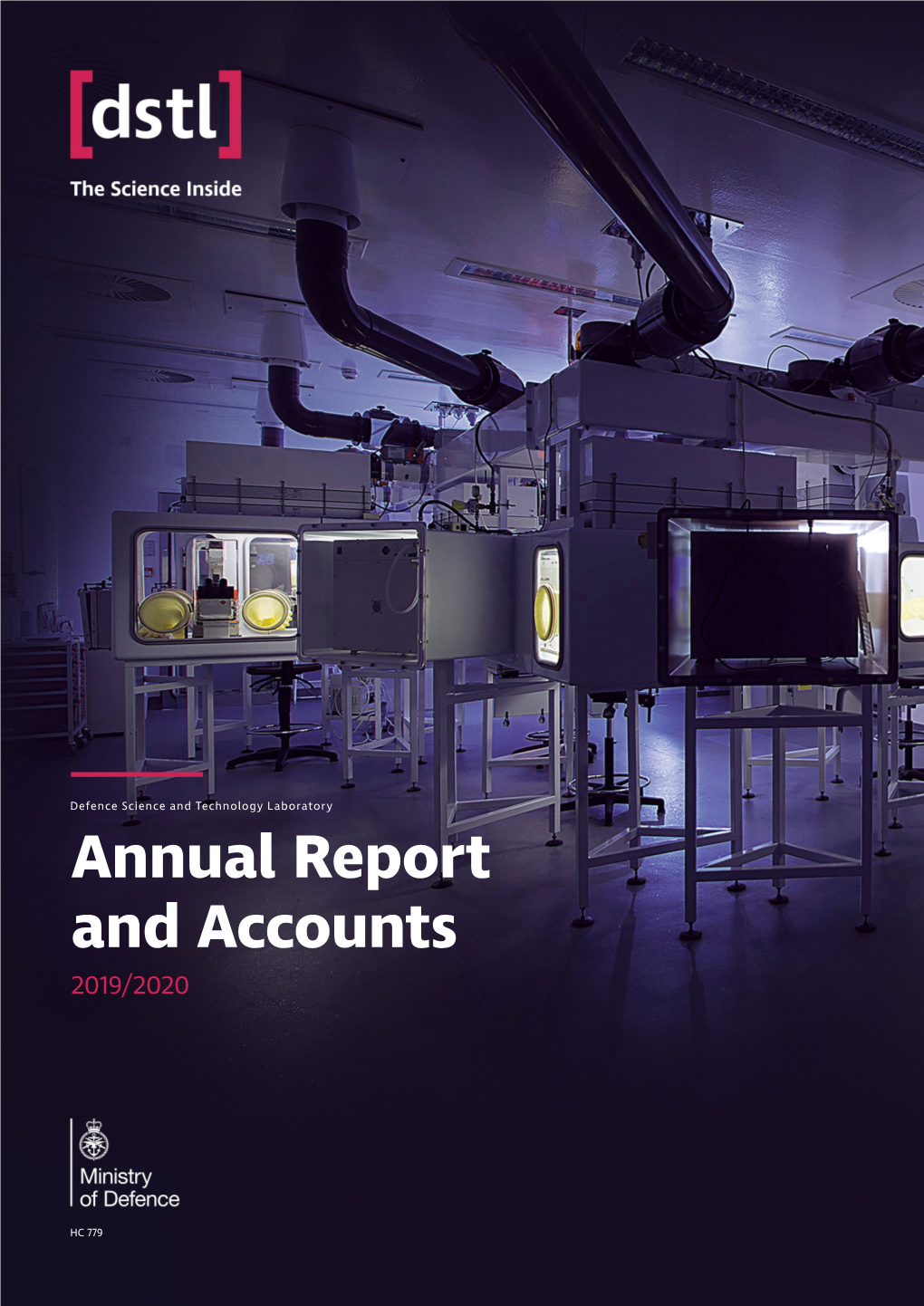 Dstl Annual Report and Accounts 2019-2020