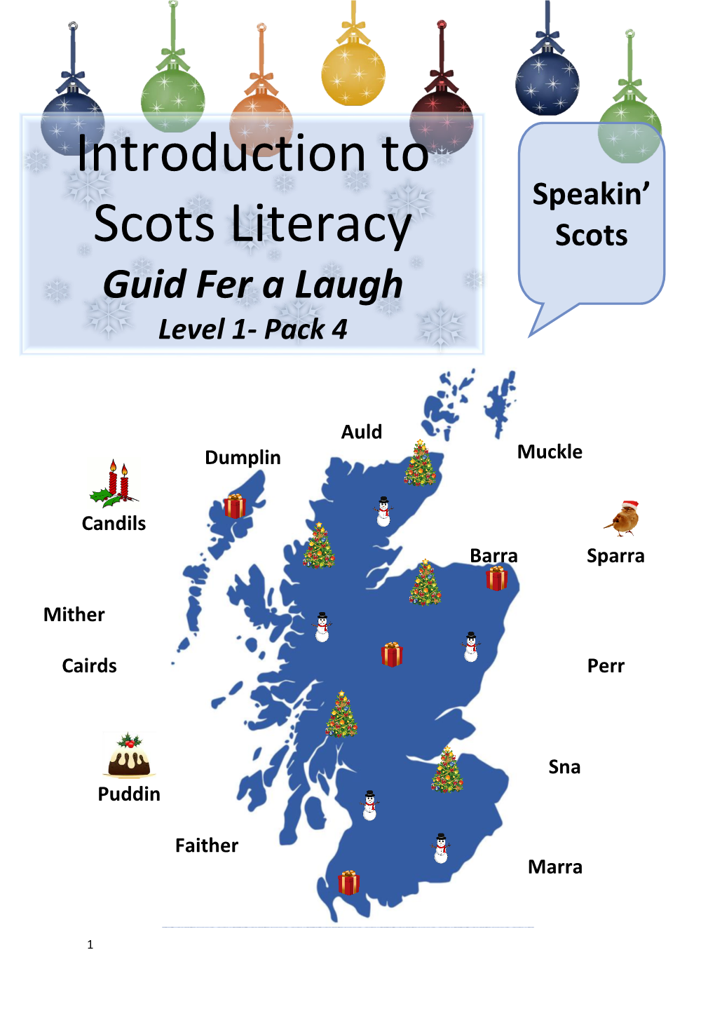 Introduction to Scots Literacy