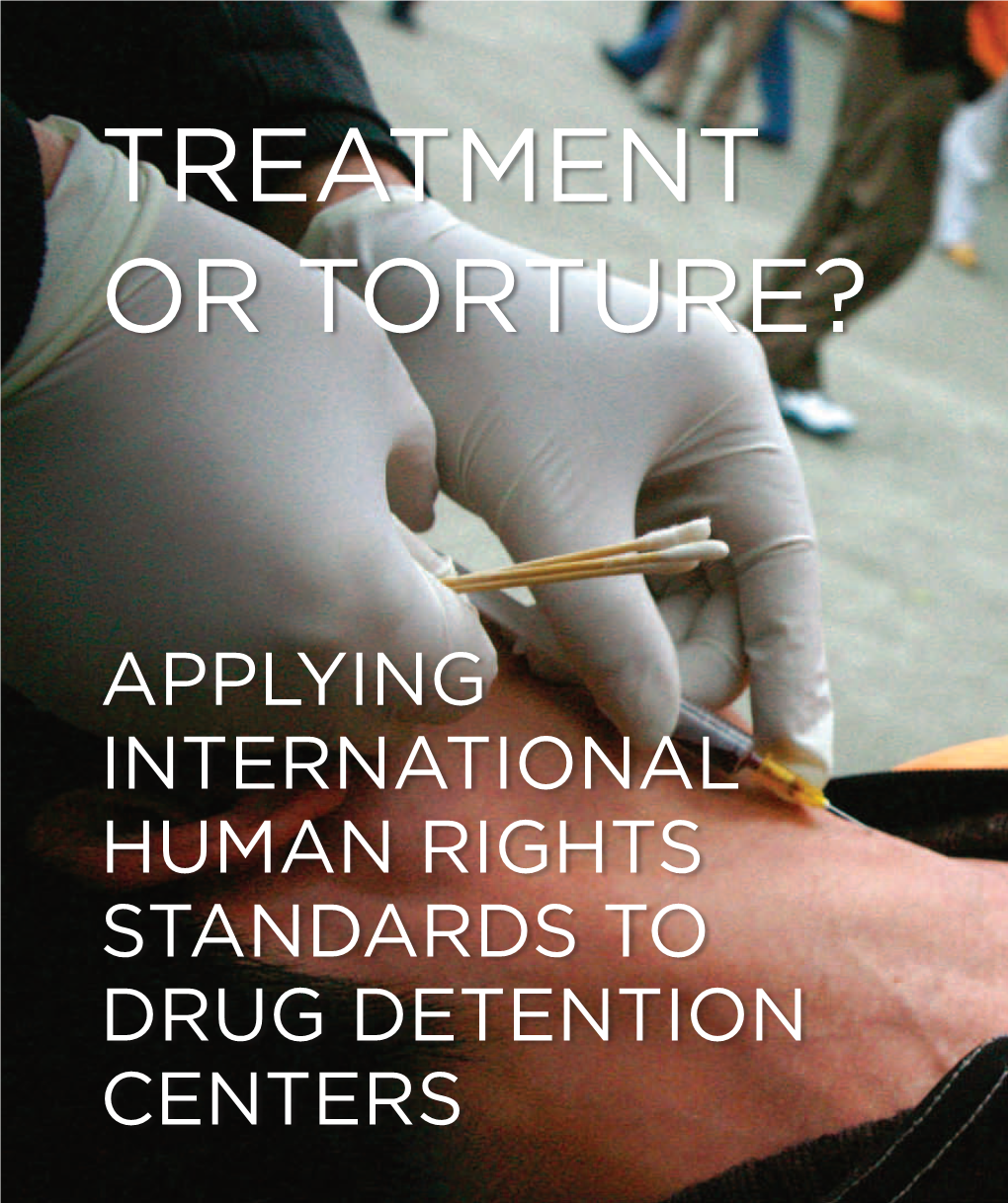 Treatment Or Torture?