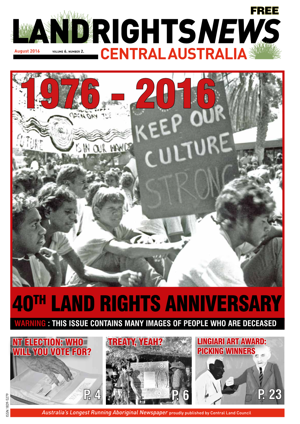 40Th Land Rights Anniversary
