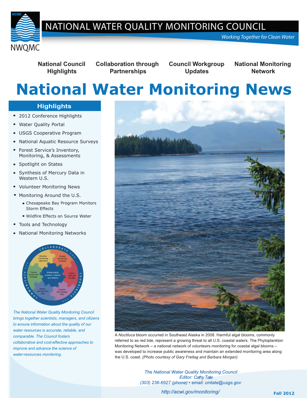 National Water Monitoring News