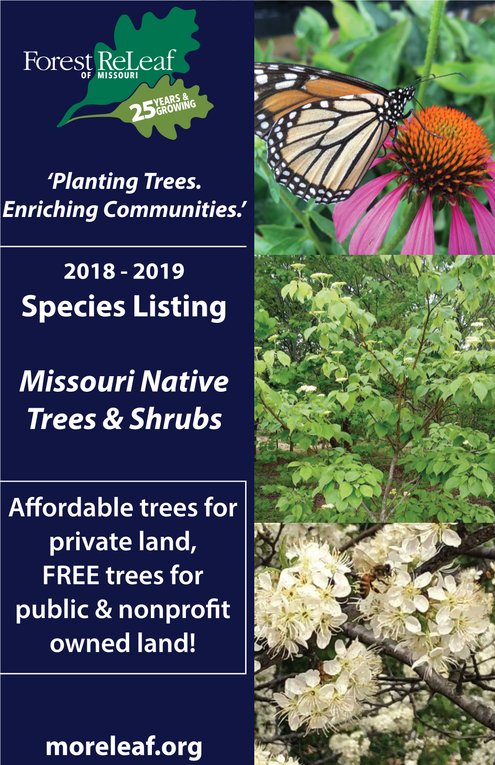 Species Listing Missouri Native Trees & Shrubs