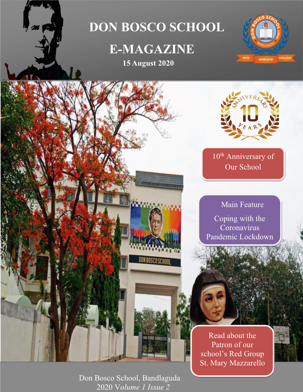 Don Bosco School E-Magazine Vol 1 Issue 2