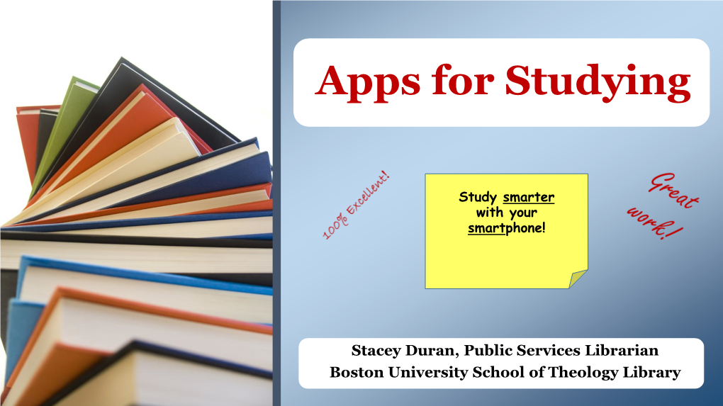 Apps for Studying