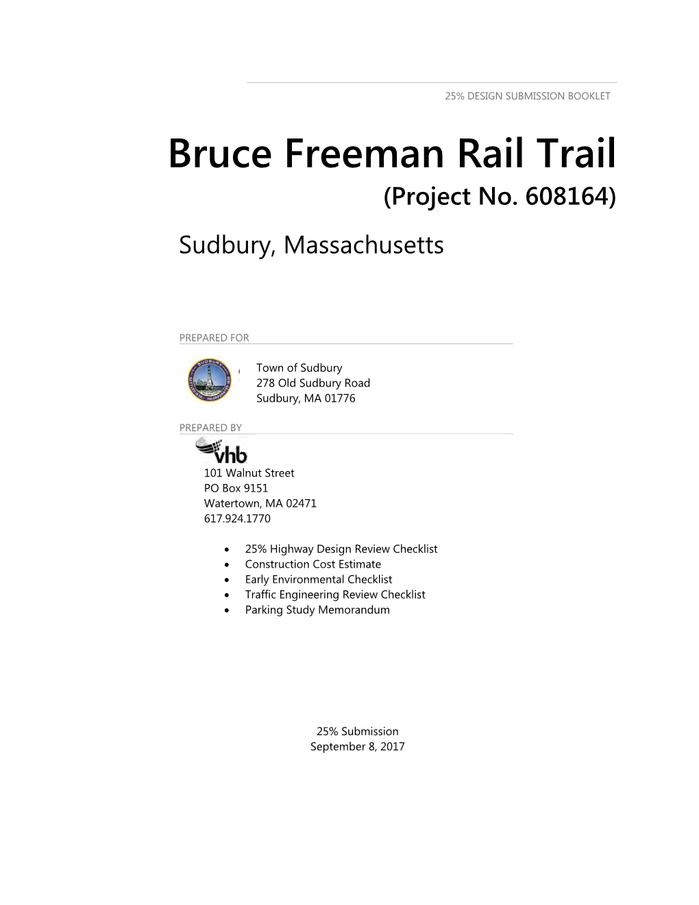 Bruce Freeman Rail Trail (Project No