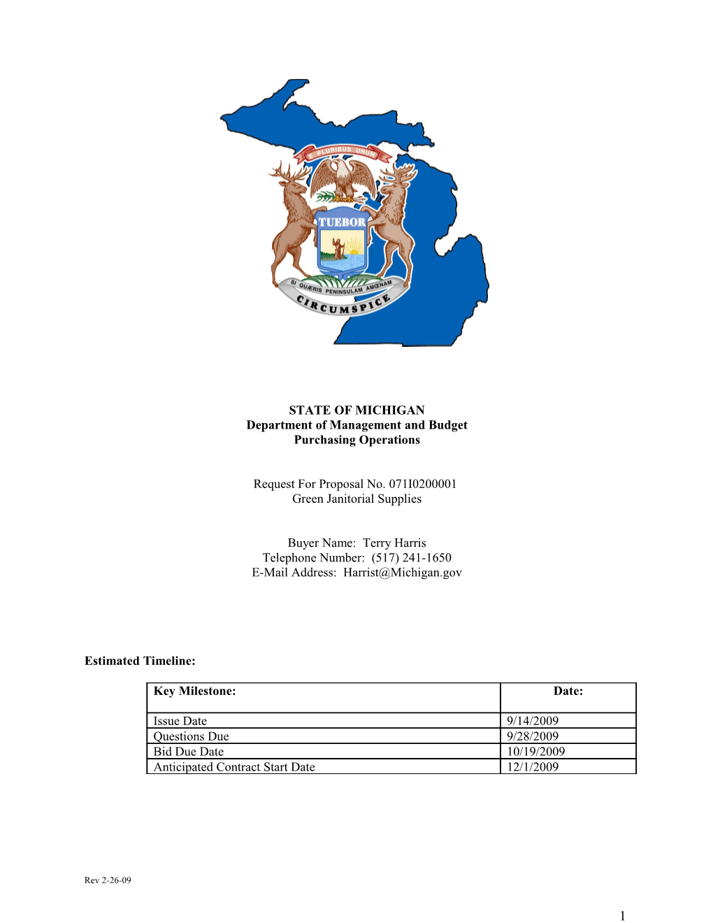 Department of Management and Budget s1