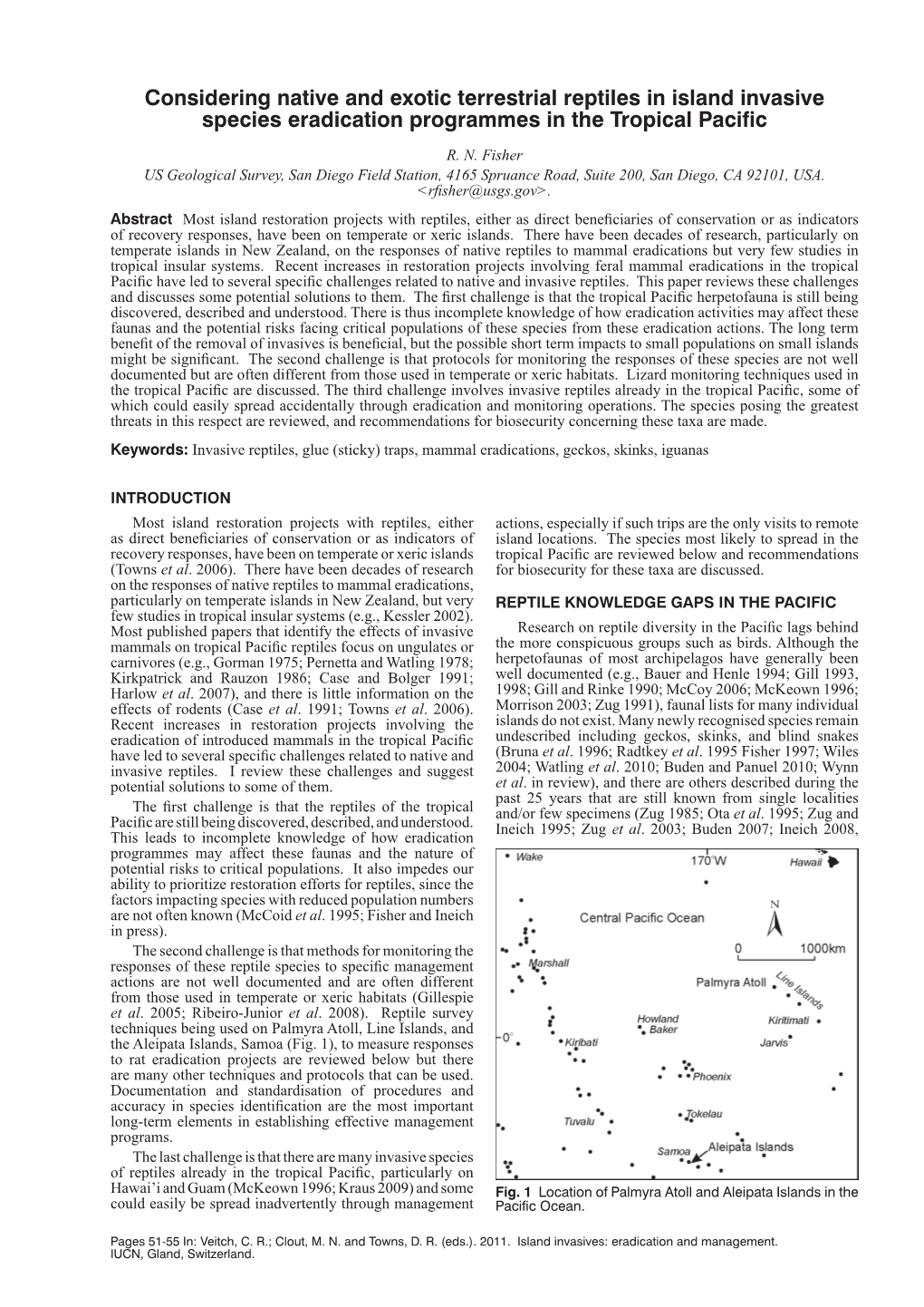 Considering Native and Exotic Terrestrial Reptiles in Island Invasive Species Eradication Programmes in the Tropical Pacific