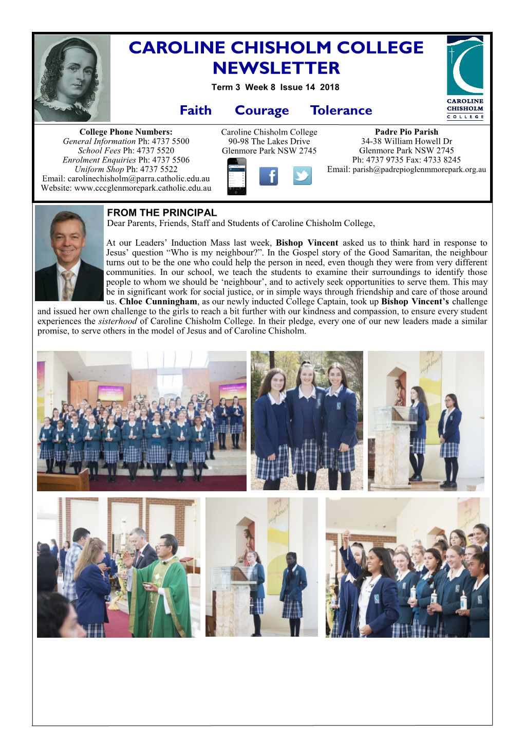 Newsletter Issue 14 Term 3 2018