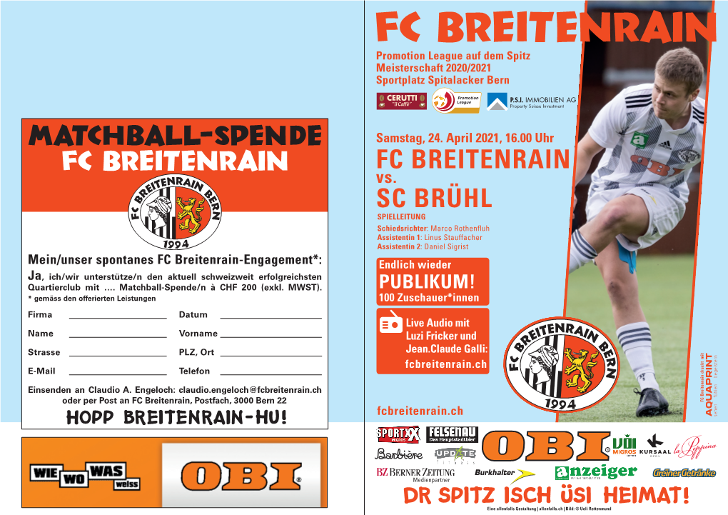 FC Breitenrain SC Brühl