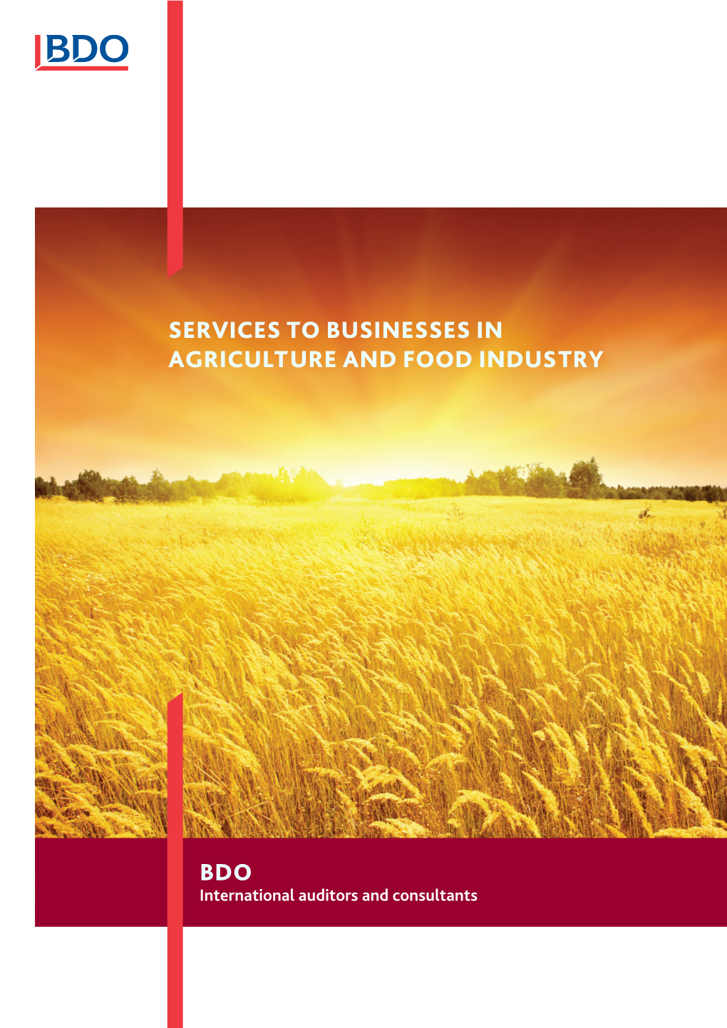 Services to Businesses in Agriculture and Food Industry