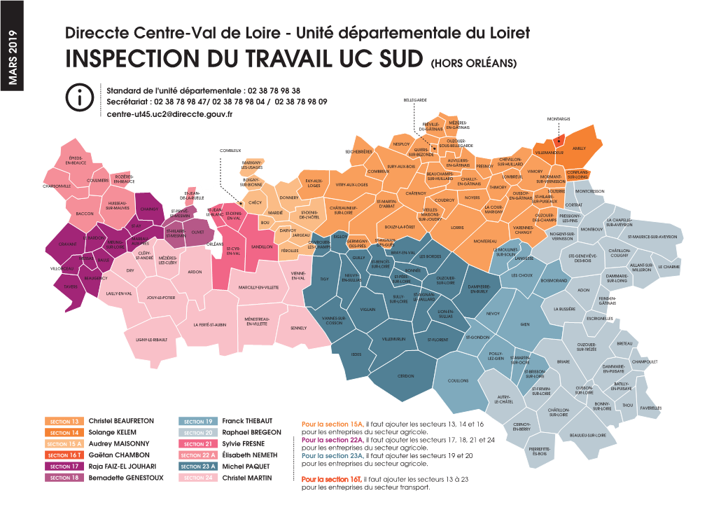 Inspection Du Travail Uc Sud (Hors Orléans)