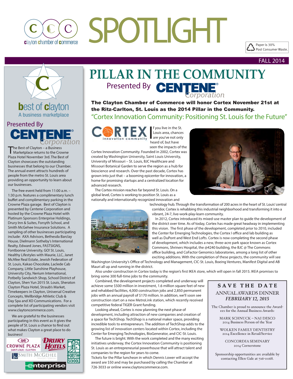 PILLAR in the COMMUNITY Presented By