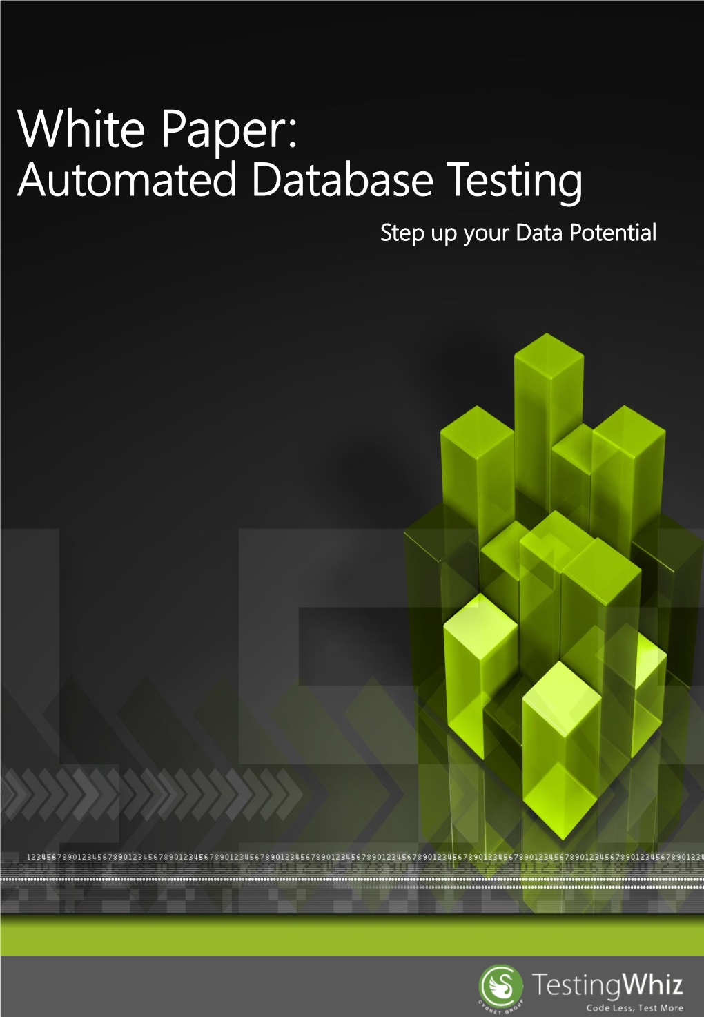 White Paper: Automated Database Testing Step up Your Data Potential Table of Contents