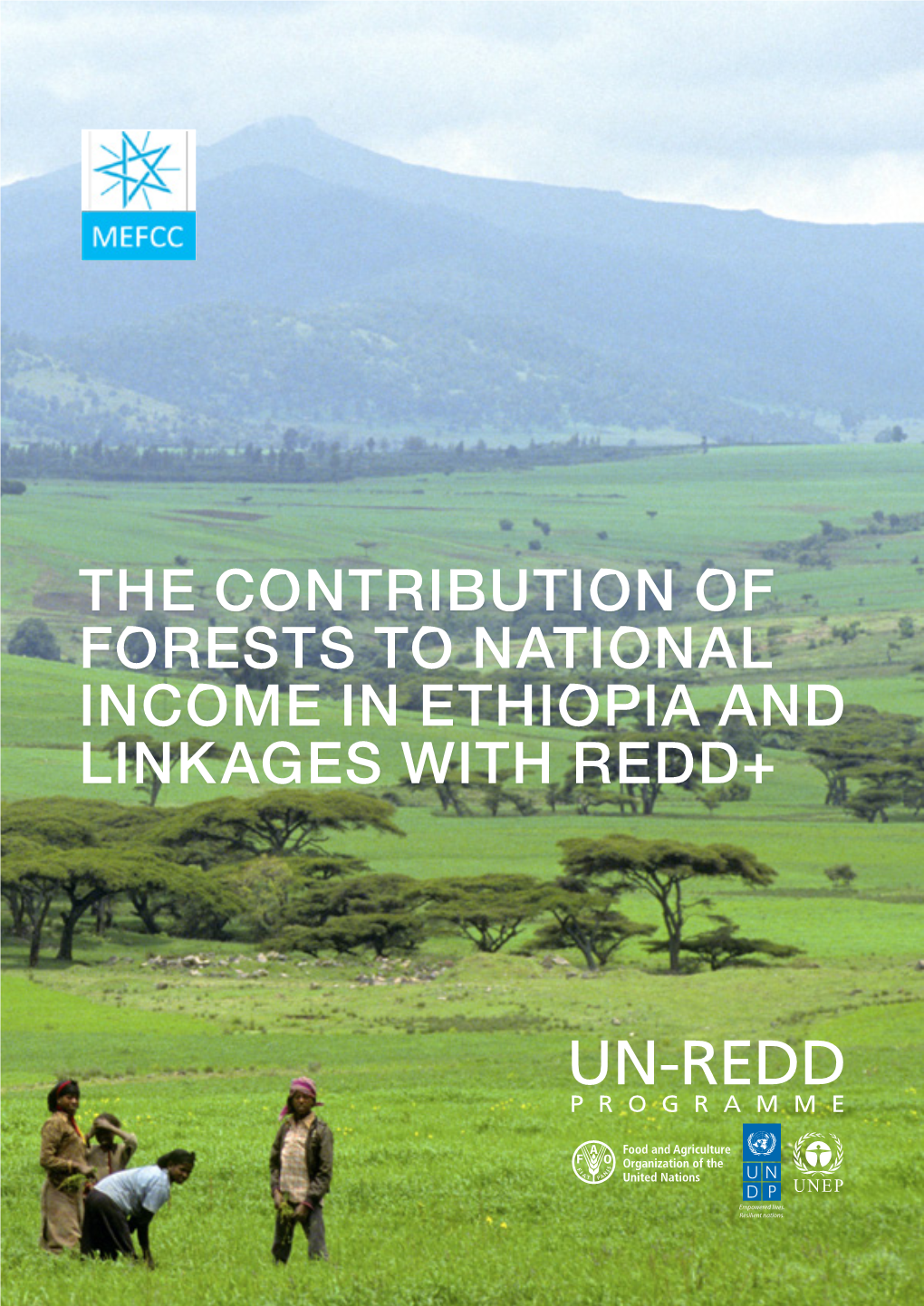 THE CONTRIBUTION of FORESTS to NATIONAL INCOME in ETHIOPIA and LINKAGES with REDD+ COPYRIGHT to Be Inserted by UNEP
