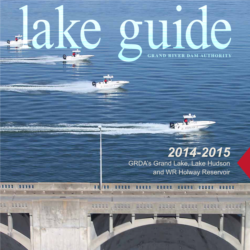 GRDA's Grand Lake, Lake Hudson and WR Holway Reservoir