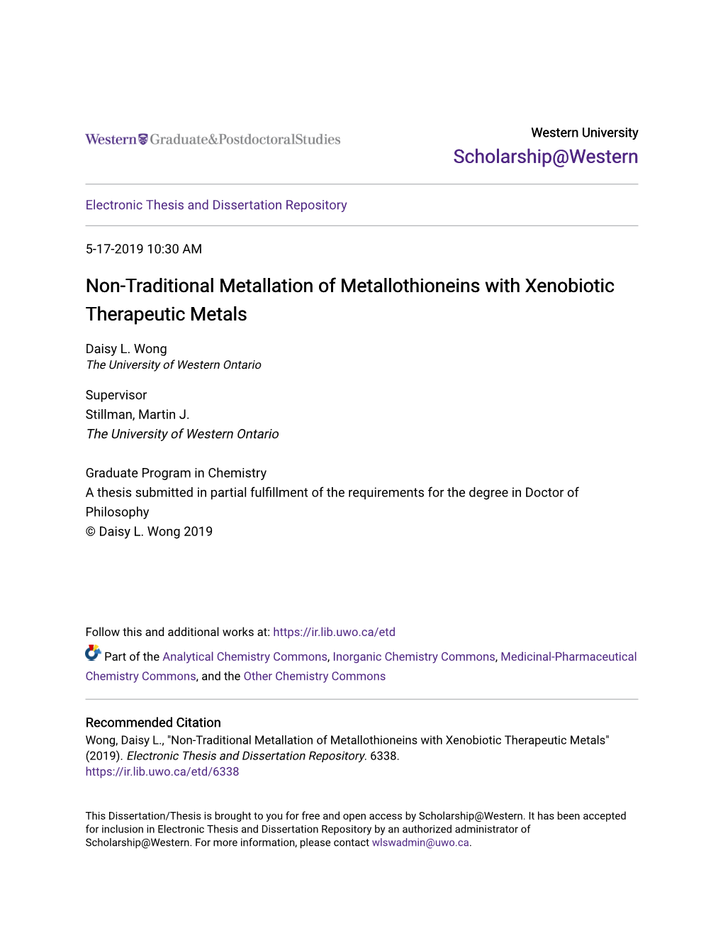 Non-Traditional Metallation of Metallothioneins with Xenobiotic Therapeutic Metals